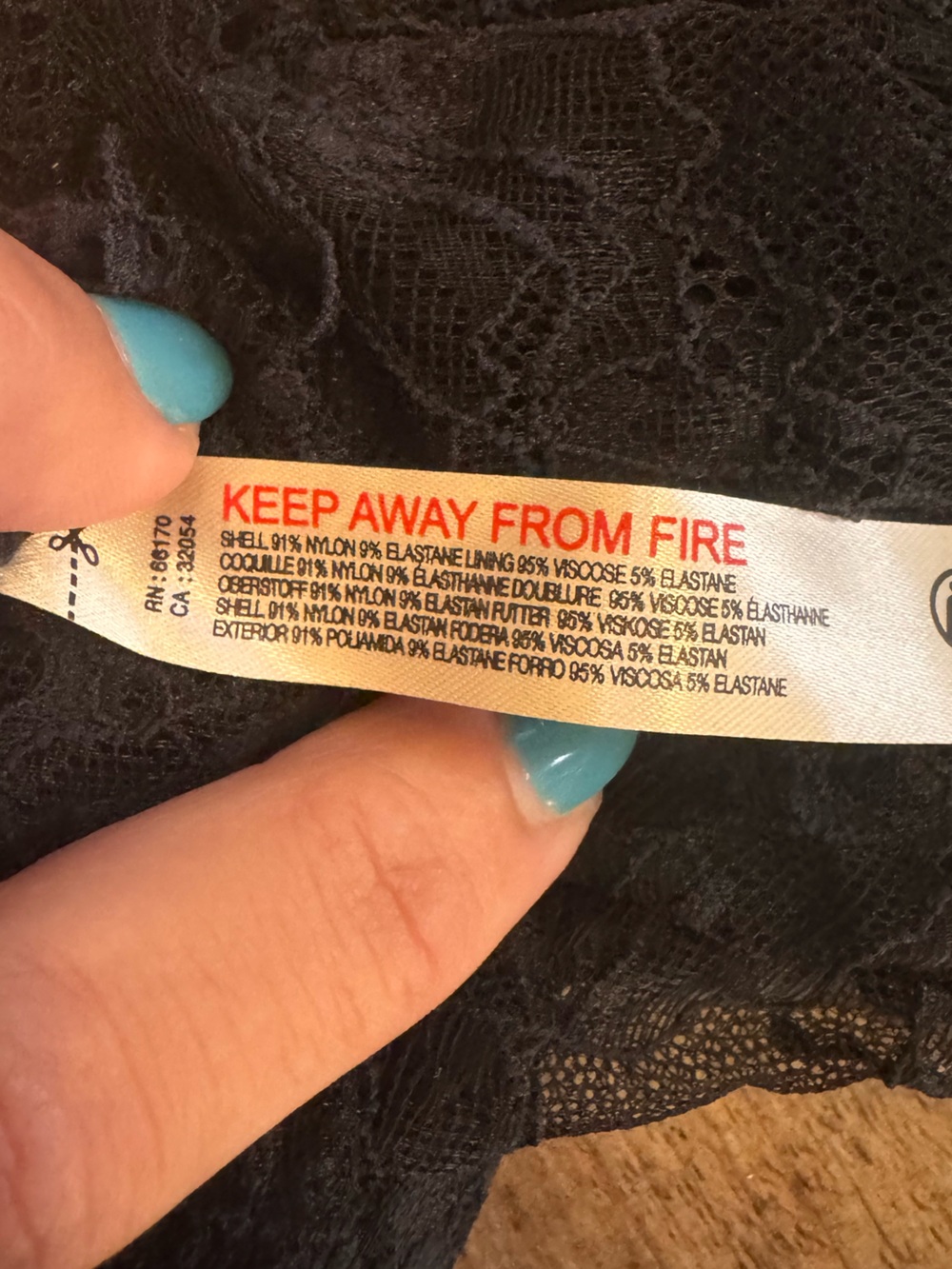 NWOT Intimately by Free People Lacey Essential Cami in Black - size small - Picture 8 of 8
